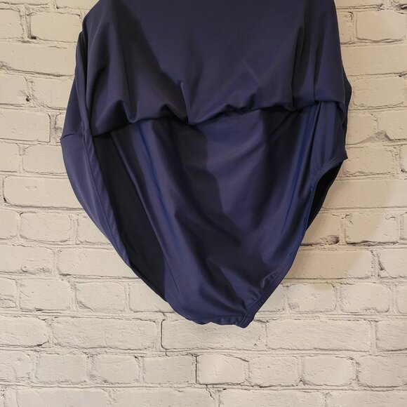 Island Escape Womens Plus Tummy Control Swim Skirt - Picture 5 of 5